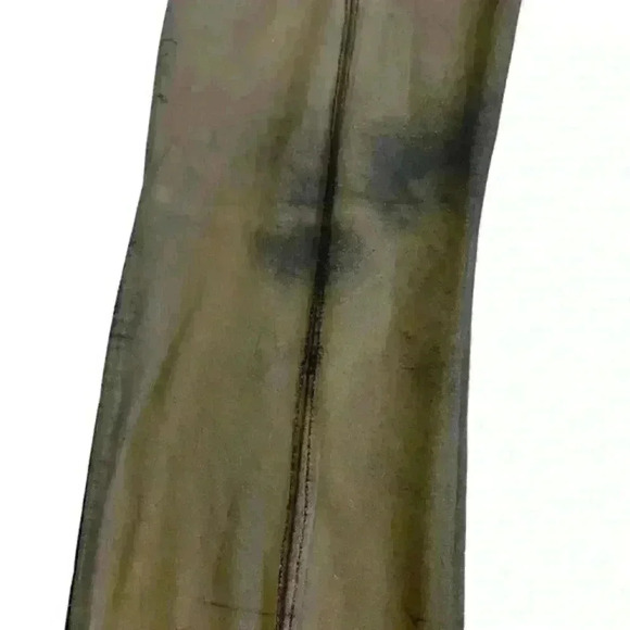Zara Woman Brown Distressed Elastic Waist Leggings Size Large - Picture 4 of 9